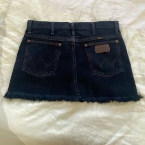 Vintage wrangler mini skirt
